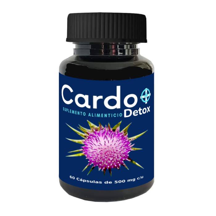 FRASCO DE CARDO MARIANO DETOX PARA HIGADO GRASO, CON BOLDO, ALCACHOFA, DIENTE DE LEON, ETC.