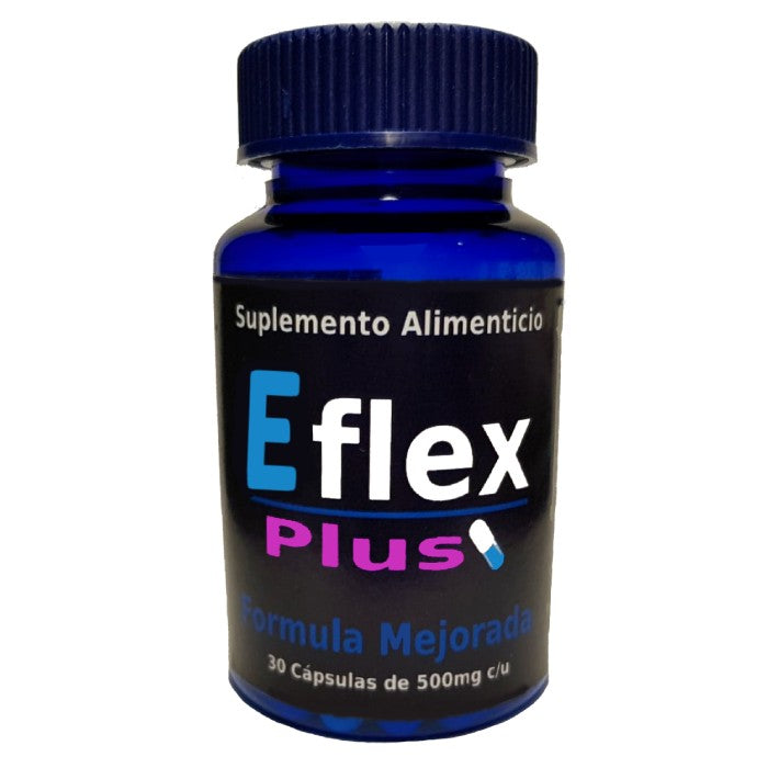 1 frasco de 30 capsulas de eflex plus, pastilla para el dolor muscular, articulaciones, rodilla, hombro, etc